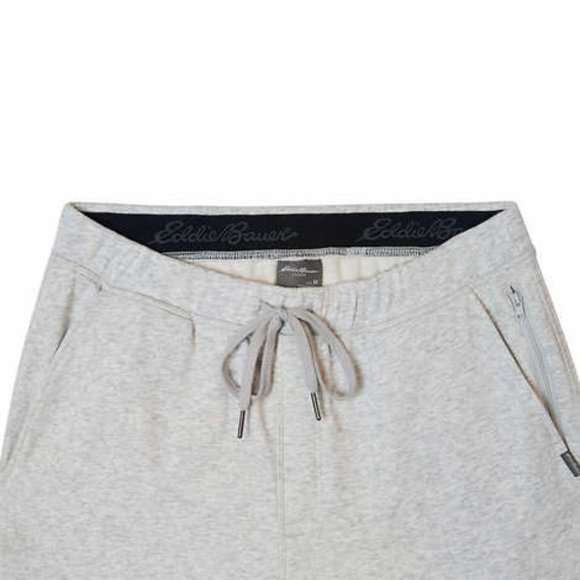 NWT Eddie Bauer Men’s Jogger Sweatpants Pants, 2-pack (Black & Heather Gray set) - Picture 7 of 9